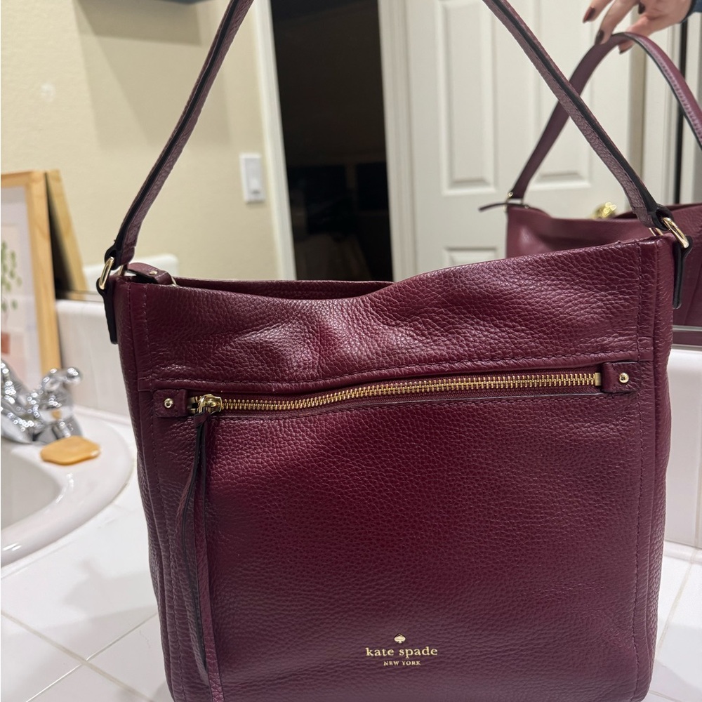 Kate Spade Deep Red Shoulder Bag